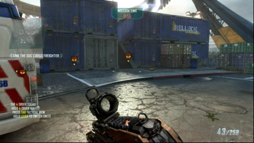 1 - Strike Force 01: SHIPWRECK | Strike Force: Walkthrough - Strike Force: Walkthrough - Call of Duty: Black Ops II Game Guide & Walkthrough