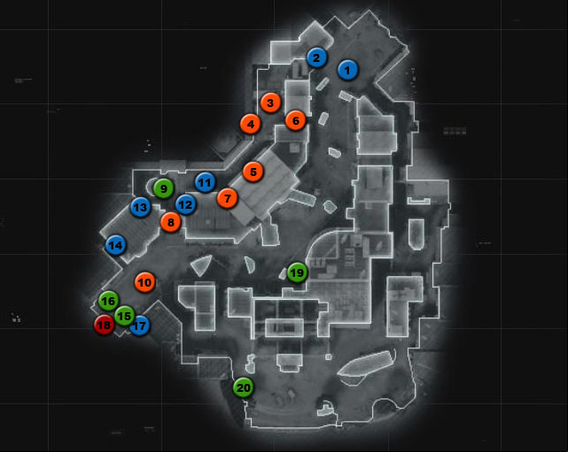 Even though the map is very big, in reality you will visit around 15% of it - Strike Force 04: DISPATCH | Strike Force: Walkthrough - Strike Force: Walkthrough - Call of Duty: Black Ops II Game Guide & Walkthrough