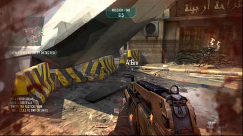 When the module has finished the work, you simply need to run up to (18), to the rear of the VTOL (picture above) to complete the mission - Strike Force 04: DISPATCH | Strike Force: Walkthrough - Strike Force: Walkthrough - Call of Duty: Black Ops II Game Guide & Walkthrough