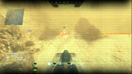 You can also leave the third tank and, to remain safe, fly to the fourth (picture above) - Strike Force 02: I.E.D. | Strike Force: Challenges - Strike Force: Challenges - Call of Duty: Black Ops II Game Guide & Walkthrough