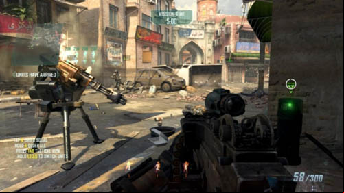 A very easy challenge - you can it with five minutes remaining - Strike Force 04: DISPATCH | Strike Force: Challenges - Strike Force: Challenges - Call of Duty: Black Ops II Game Guide & Walkthrough