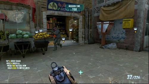 Immediately after the mission has started, order all your men to stay at the starting point - Strike Force 05: SECOND CHANCE | Strike Force: Challenges - Strike Force: Challenges - Call of Duty: Black Ops II Game Guide & Walkthrough