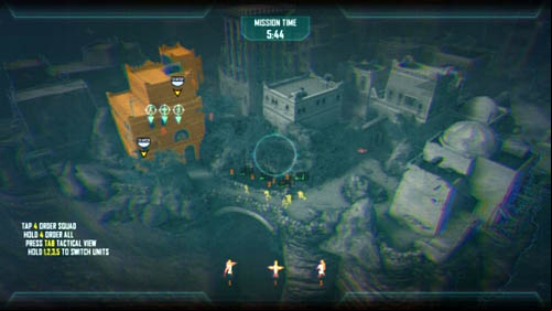 After checking all three safehouses go back to the starting point - order everyone to go there - Strike Force 05: SECOND CHANCE | Strike Force: Challenges - Strike Force: Challenges - Call of Duty: Black Ops II Game Guide & Walkthrough