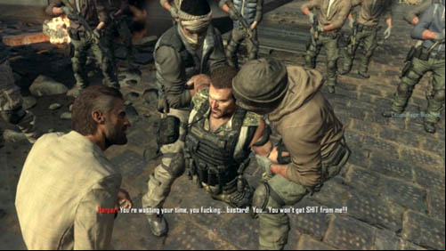 The second scene is the one during which you are taking the decision described at the beginning of this section - Mission 08 - ACHILLES VEIL | Decisions, consequences, endings - Decisions, consequences, endings - Call of Duty: Black Ops II Game Guide & Walkthrough