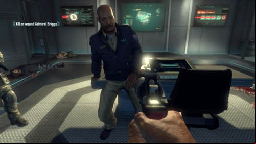 When you play as Menendez and after youve overpowered Briggs and watched the confrontation, there will be a serious decision to make (picture above) - Mission 09 - ODYSSEUS | Decisions, consequences, endings - Decisions, consequences, endings - Call of Duty: Black Ops II Game Guide & Walkthrough