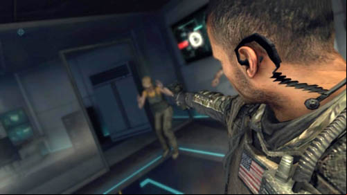 Salazar points the gun at Karma (picture above) - Mission 09 - ODYSSEUS (bridge) | Decisions, consequences, endings - Decisions, consequences, endings - Call of Duty: Black Ops II Game Guide & Walkthrough