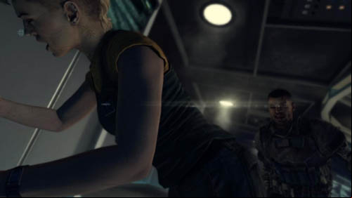 Karma throws herself at Salazar, but hits her and pushes her aside (pictures above) - Mission 09 - ODYSSEUS (bridge) | Decisions, consequences, endings - Decisions, consequences, endings - Call of Duty: Black Ops II Game Guide & Walkthrough
