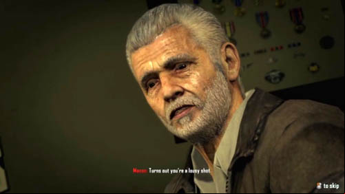 Woodss peace of mind is disturbed by an arrival of a guest, who as it turns out is - Endings - Menendez dead | Decisions, consequences, endings - Decisions, consequences, endings - Call of Duty: Black Ops II Game Guide & Walkthrough