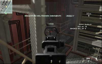 Use the same tactic as before, move from one cover to the next one and eliminate encounter enemies - Over Reactor - SpecOps missions - Call of Duty: Modern Warfare 3 - Game Guide and Walkthrough