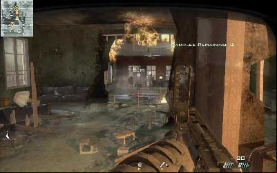 Move to the top of the stairs and refill your supplies in the box on the right - Toxic Paradise - SpecOps missions - Call of Duty: Modern Warfare 3 - Game Guide and Walkthrough