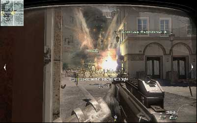Walk outside and kill some enemies that will attacked you from the left side - Toxic Paradise - SpecOps missions - Call of Duty: Modern Warfare 3 - Game Guide and Walkthrough