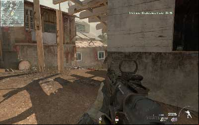 When the street will be clear move forward along building on right side - Fatal Extraction - SpecOps missions - Call of Duty: Modern Warfare 3 - Game Guide and Walkthrough