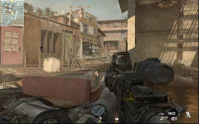 When you pick them up start moving along the street - Fatal Extraction - SpecOps missions - Call of Duty: Modern Warfare 3 - Game Guide and Walkthrough