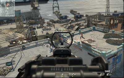 When you clear the square helicopter will start flying - Smack Town - SpecOps missions - Call of Duty: Modern Warfare 3 - Game Guide and Walkthrough