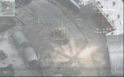 After activation of the second computer clear path to the last point - it's a bunker on the right and lots of soldiers and vehicles will show on the road in front of it - Fire Mission - SpecOps missions - Call of Duty: Modern Warfare 3 - Game Guide and Walkthrough