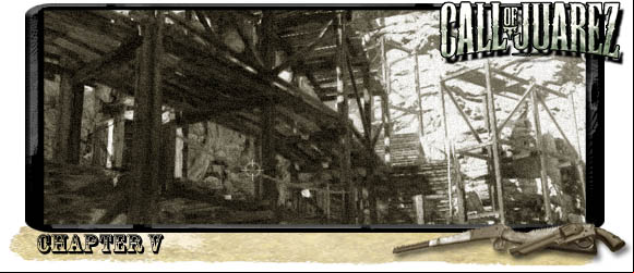 The first chapter where brothers will go into different paths - Chapter V - Walkthrough - Call of Juarez: Bound in Blood - Game Guide and Walkthrough