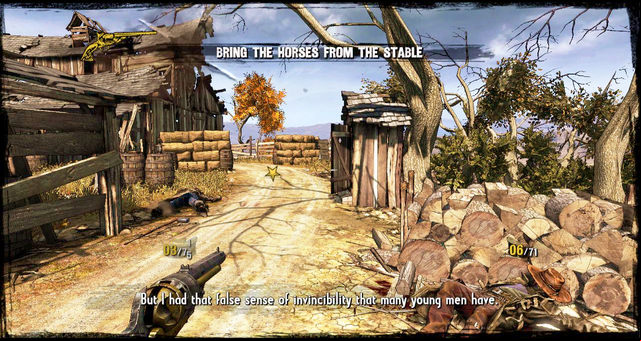 The entrance to the ruined shack - Episode 1 - Once Upon a Time in Stinking Springs - Walkthrough - Call of Juarez: Gunslinger - Game Guide and Walkthrough