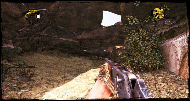 Escape through the cave - Episode 3 - A Bullet for the Old Man - Walkthrough - Call of Juarez: Gunslinger - Game Guide and Walkthrough