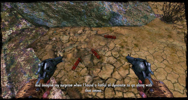 Finding dynamite - Episode 3 - A Bullet for the Old Man - Walkthrough - Call of Juarez: Gunslinger - Game Guide and Walkthrough