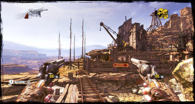A view on the storage buildings around the mine - Episode 5 - The Magnificent One - Walkthrough - Call of Juarez: Gunslinger - Game Guide and Walkthrough