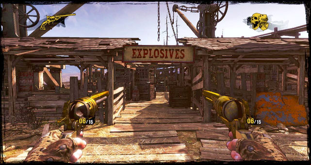 Storage entrance - Episode 5 - The Magnificent One - Walkthrough - Call of Juarez: Gunslinger - Game Guide and Walkthrough