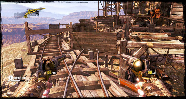 The last tracks before meeting the boss - Episode 5 - The Magnificent One - Walkthrough - Call of Juarez: Gunslinger - Game Guide and Walkthrough
