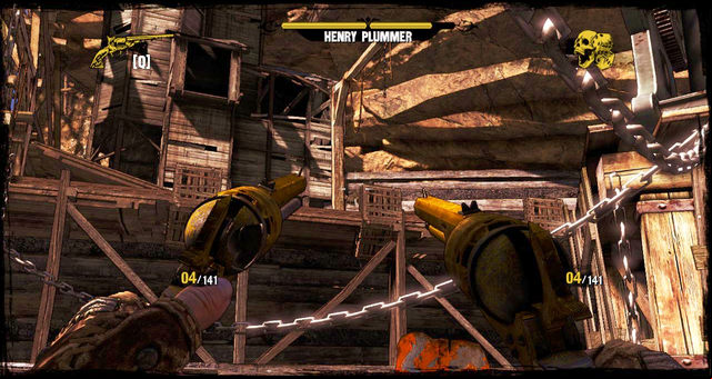 Battling Henry - Episode 5 - The Magnificent One - Walkthrough - Call of Juarez: Gunslinger - Game Guide and Walkthrough