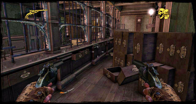 Bank hall - Episode 8 - They Call Me Bounty Hunter - Walkthrough - Call of Juarez: Gunslinger - Game Guide and Walkthrough