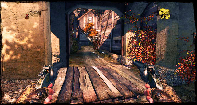 Back alley by the bank exit - Episode 8 - They Call Me Bounty Hunter - Walkthrough - Call of Juarez: Gunslinger - Game Guide and Walkthrough