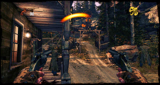 The Smith family shootout - Episode 8 - They Call Me Bounty Hunter - Walkthrough - Call of Juarez: Gunslinger - Game Guide and Walkthrough