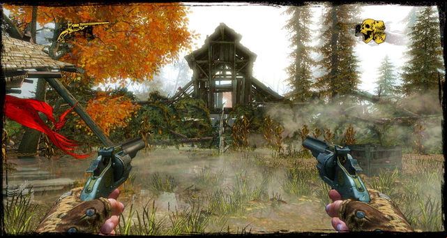 Barn entrance - Episode 9 - Bounty Hunter is Still My Name - Walkthrough - Call of Juarez: Gunslinger - Game Guide and Walkthrough