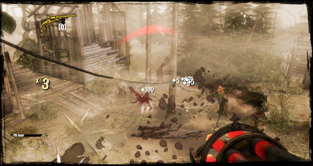 The gatling gun is in your hands now - Episode 9 - Bounty Hunter is Still My Name - Walkthrough - Call of Juarez: Gunslinger - Game Guide and Walkthrough