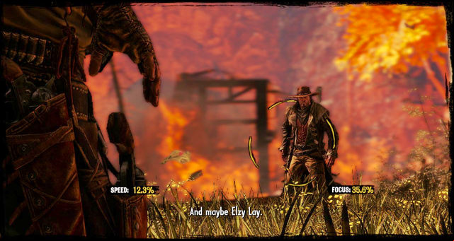 Once you've killed them all, a boss fight commences, which is the same as the others - Episode 10 - Not So Great Train Robbery - Walkthrough - Call of Juarez: Gunslinger - Game Guide and Walkthrough