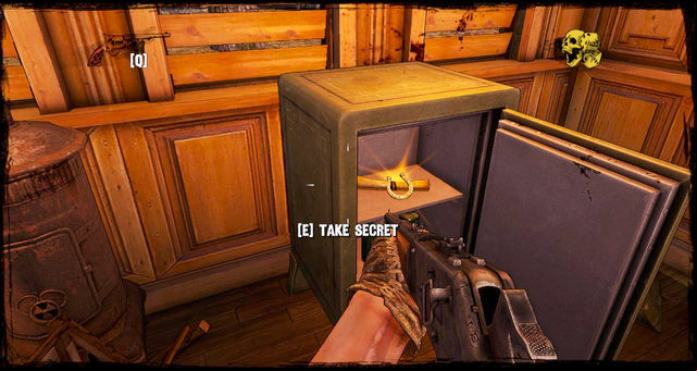 The safe - Episode 12 - Nuggets of Truth (Secrets) - Call of Juarez: Gunslinger - Game Guide and Walkthrough