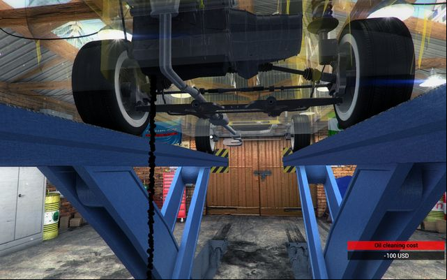 Until you pour the new oil you must first flush the old liquid. - Order 12 - Revton Van - Orders - First garage - Car Mechanic Simulator 2014 - Game Guide and Walkthrough