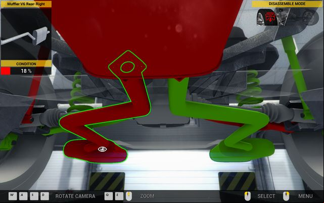 V6 cars have two mufflers. - Order 53 - Grand Olsen - Orders - Third garage - Car Mechanic Simulator 2014 - Game Guide and Walkthrough