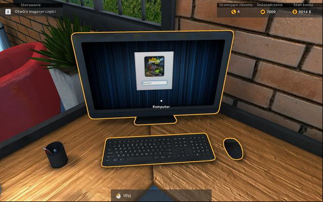 Computer can be used for buying various car parts: including inside components, car paint and rims - Virtual walk through the garage - Car Mechanic Simulator 2015 - Game Guide and Walkthrough