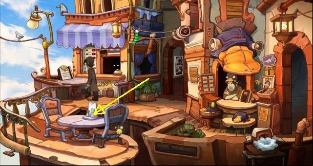 Give the hip card to the Platypus Trapper - he will give you a guide - Learn how to convince Lady Goal | Chaos on Deponia Walkthrough - Have words with Goal - Chaos on Deponia Guide