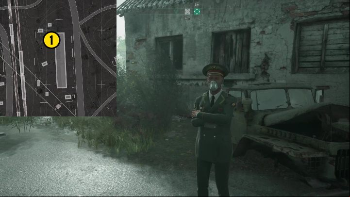 Head to the location indicated by Kozlov - Chernobylite: Hard Truth - walkthrough - Kozlov Questline - Chernobylite Guide