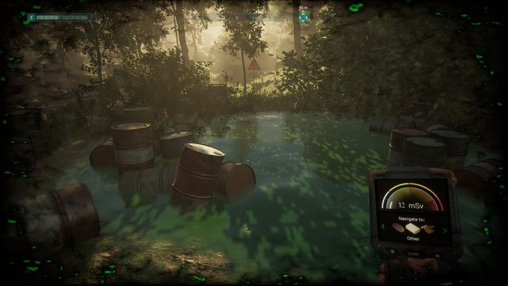 In addition, you can examine the area using the counter, which will allow you to locate various raw materials easily - Chernobylite: Exploration - open world - Basics - Chernobylite Guide