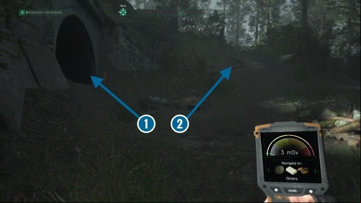 Even if you decide to take the path, you should still search the bunker - Chernobylite: Supply drop on Kopachi - walkthrough - Main missions - Chernobylite Guide