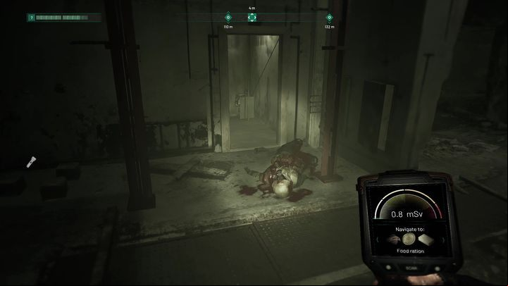When you arrive at the destination, head to the open door on the ground floor - you will see a corpse on the floor - Chernobylite: Tarakan hideout - walkthrough - Main missions - Chernobylite Guide