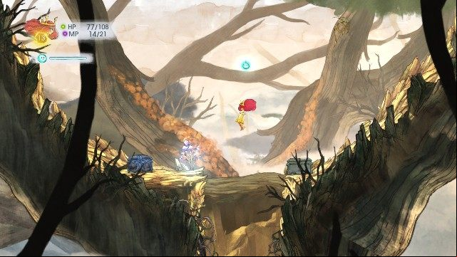 In the chest on the right, there is Rough Emerald and Antidotepotion in the left one - Chapter 3 | Collectibles - Collectibles - Child of Light Game Guide