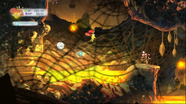 After breaking the stone, you get a Damage Elixir - Chapter 6 | Collectibles - Collectibles - Child of Light Game Guide