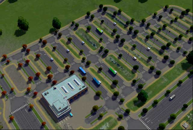 City communication can be a great counterbalance from automobiles for roads - buses and metro - Cities Skylines: City communication - Infrastructure - Cities: Skylines Game Guide
