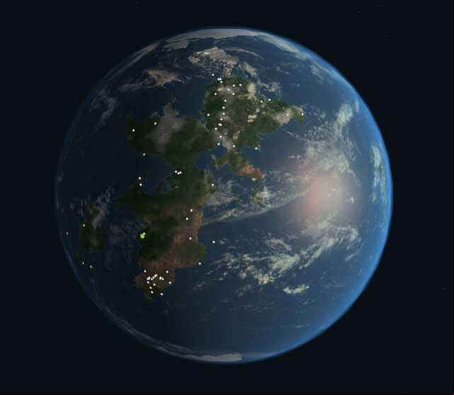 The map is a very important factor determining the difficulty of the game and citys development - Map - First steps - Cities XXL - Game Guide and Walkthrough