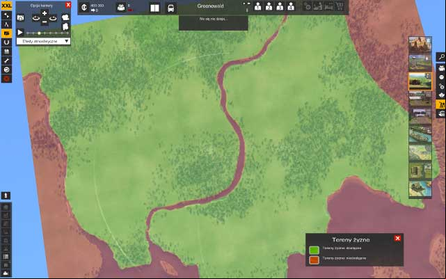 At the very beginning, when you load a map, look at what area you came to build the city - Map - First steps - Cities XXL - Game Guide and Walkthrough