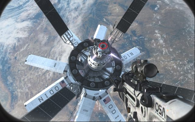 After a while, continue your journey with your companion to the controlling of ODIN - 01 - Ghosts Stories - Campaign - Walkthrough - Call of Duty: Ghosts - Game Guide and Walkthrough