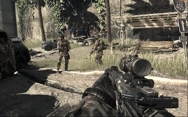 Full team. - 02 - Brave New World - Campaign - Walkthrough - Call of Duty: Ghosts - Game Guide and Walkthrough