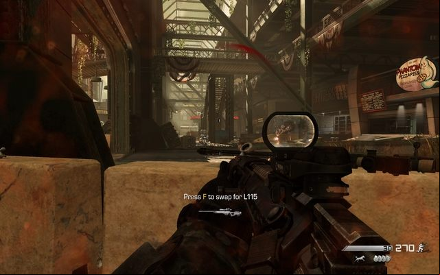 Perfect conditions for a sniper rifle. - 04 - Struck Down - Campaign - Walkthrough - Call of Duty: Ghosts - Game Guide and Walkthrough